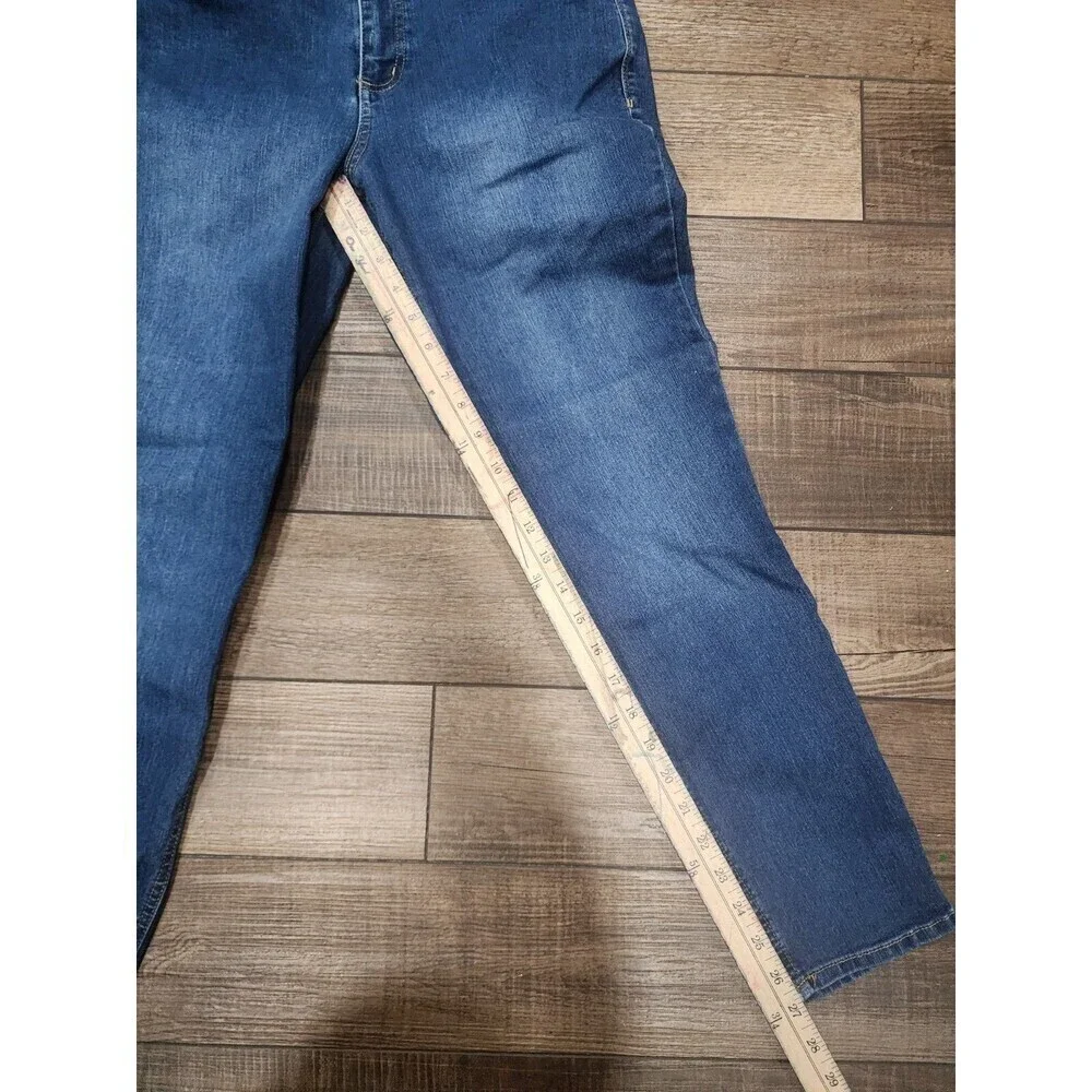 Christopher & Banks Womens Size 10 Blue Solid Modern Fit Jeans